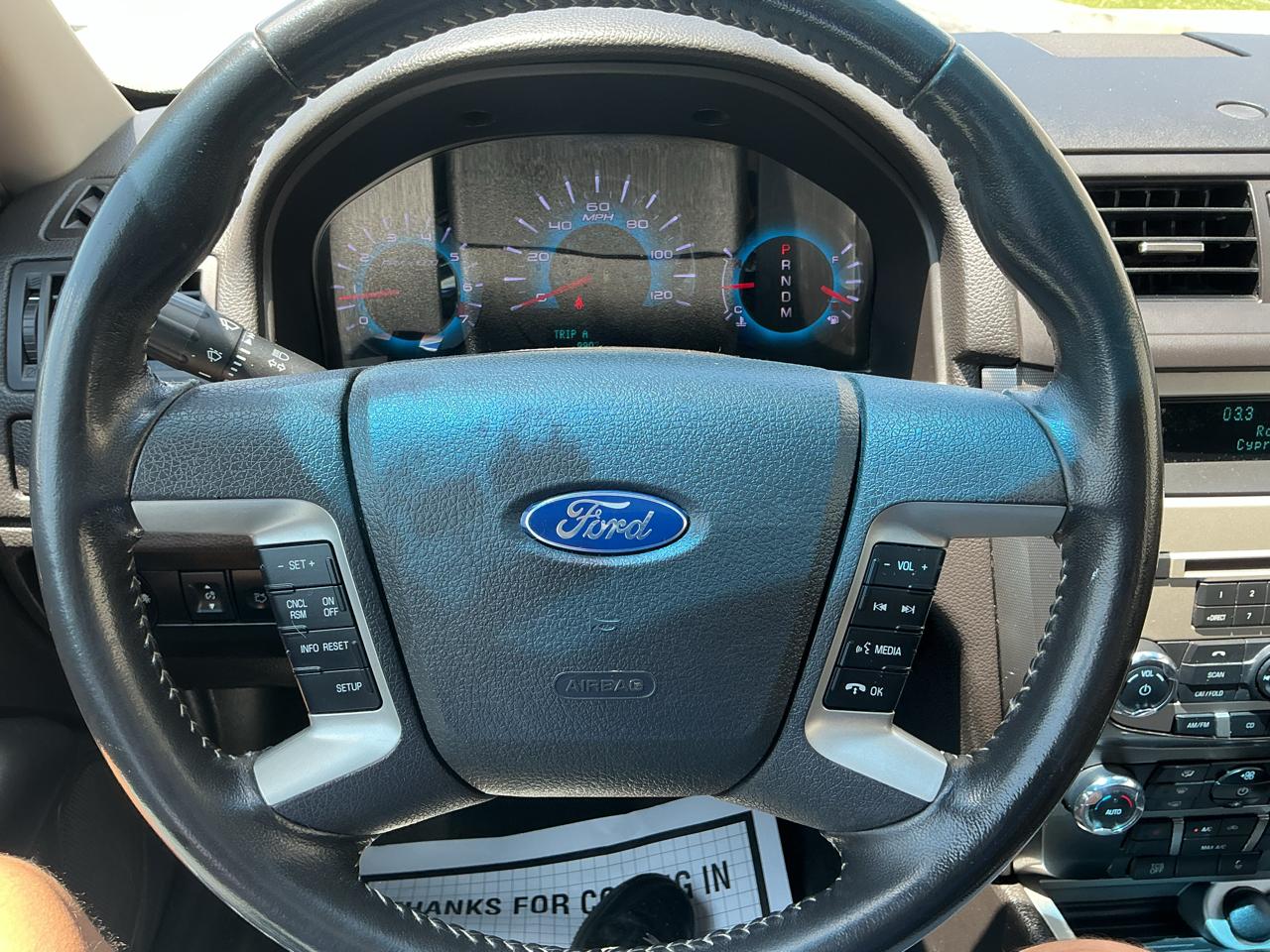 Ford Fusion SEL 2012