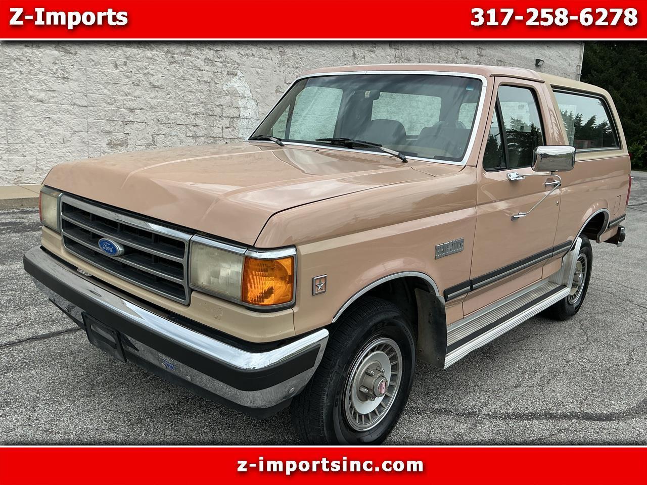 Ford Bronco Custom 1989