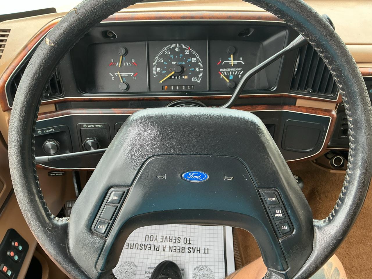 Ford Bronco Custom 1989