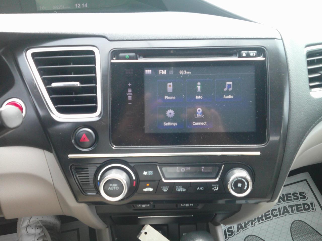 Honda Civic EX-L Sedan CVT 2015