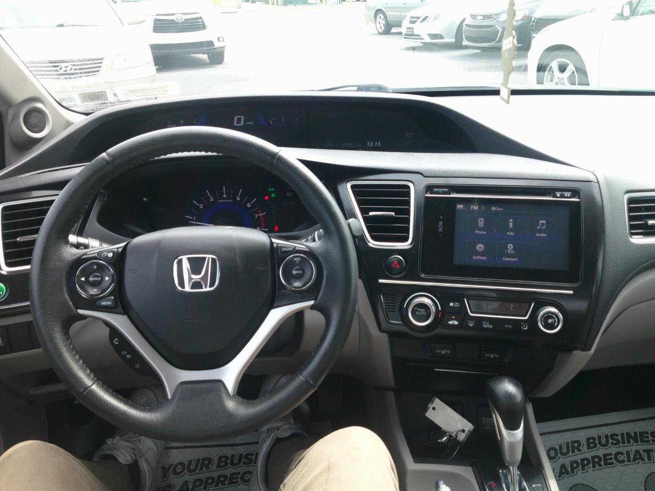 Honda Civic EX-L Sedan CVT 2015