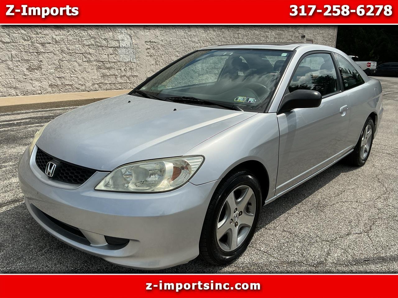 Honda Civic EX Coupe AT with Front Side Airbags 2004