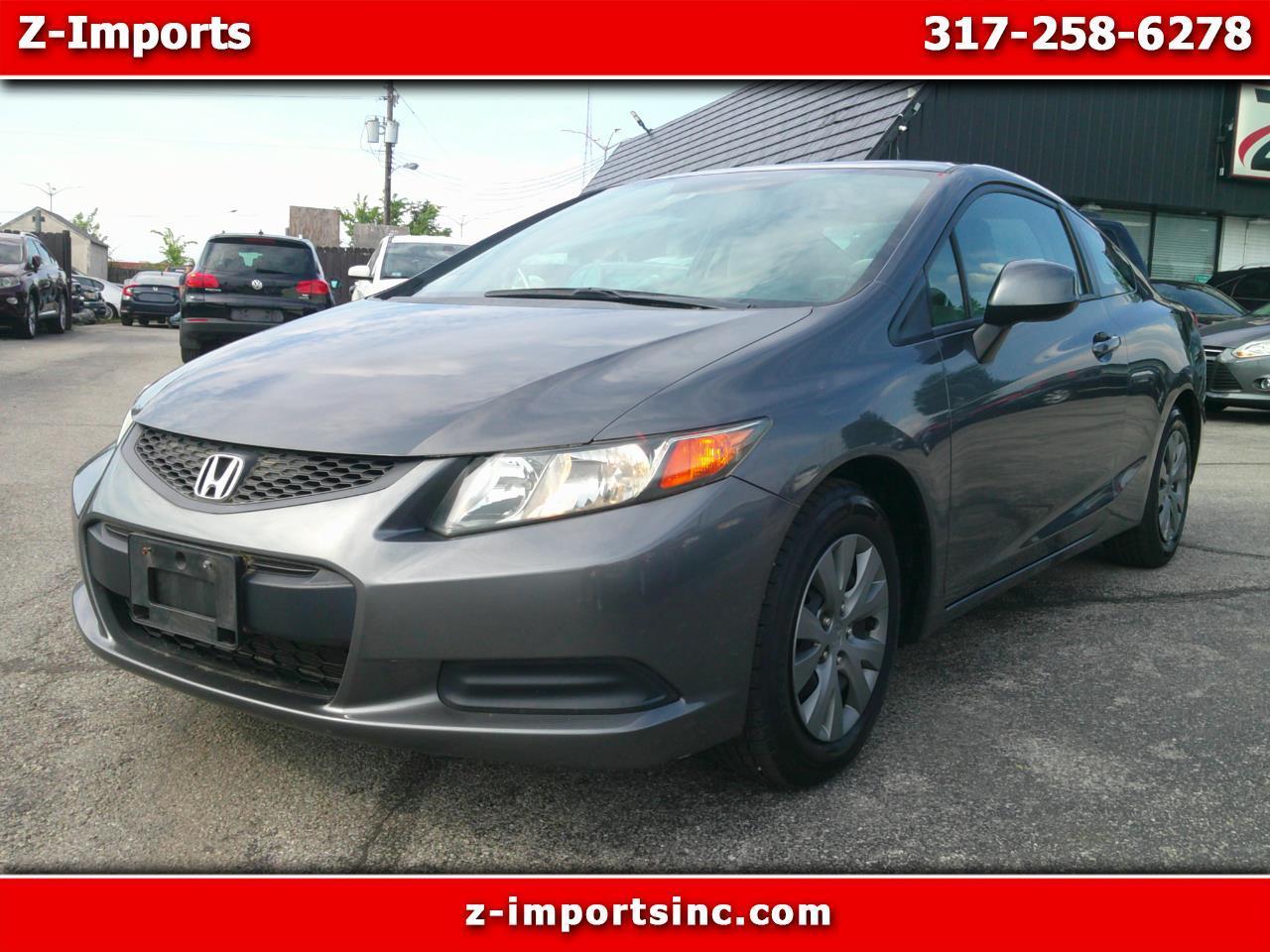 Honda Civic LX Coupe 5-Speed AT 2012