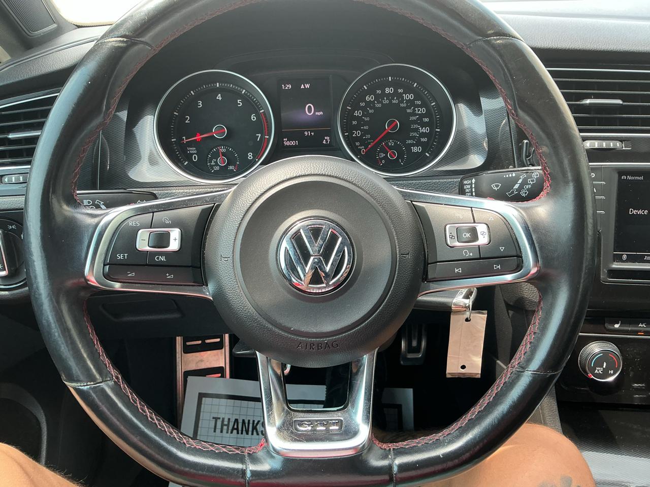 Volkswagen GTI S 6M 4-Door 2016