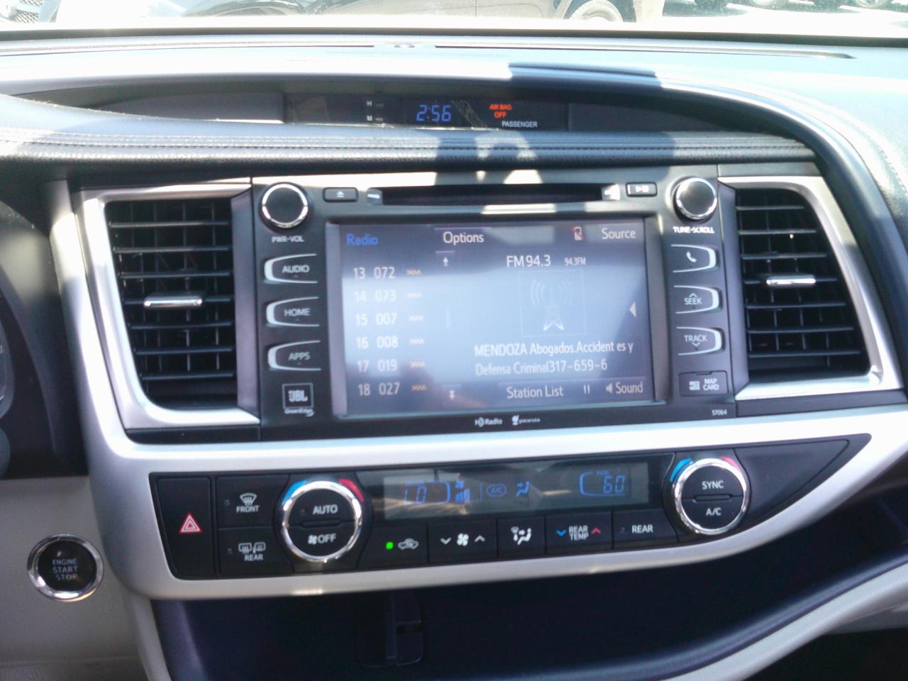 Toyota Highlander Limited FWD V6 2014
