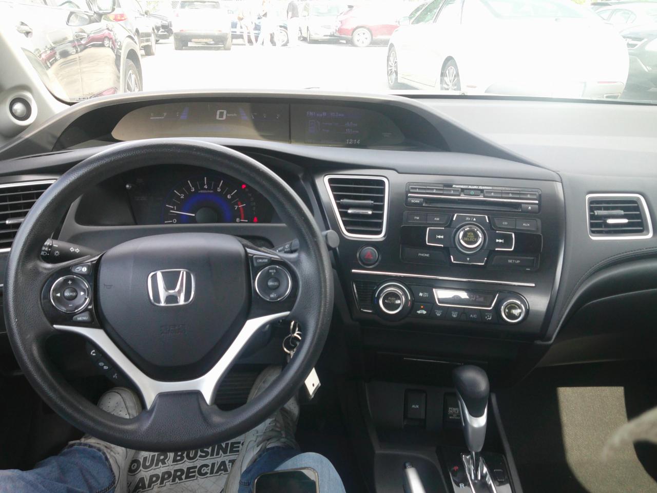 Honda Civic EX Coupe 5-Speed AT 2013