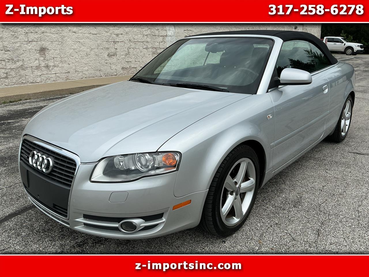 2007 Audi A4 3.2 Cabriolet quattro with Tiptronic