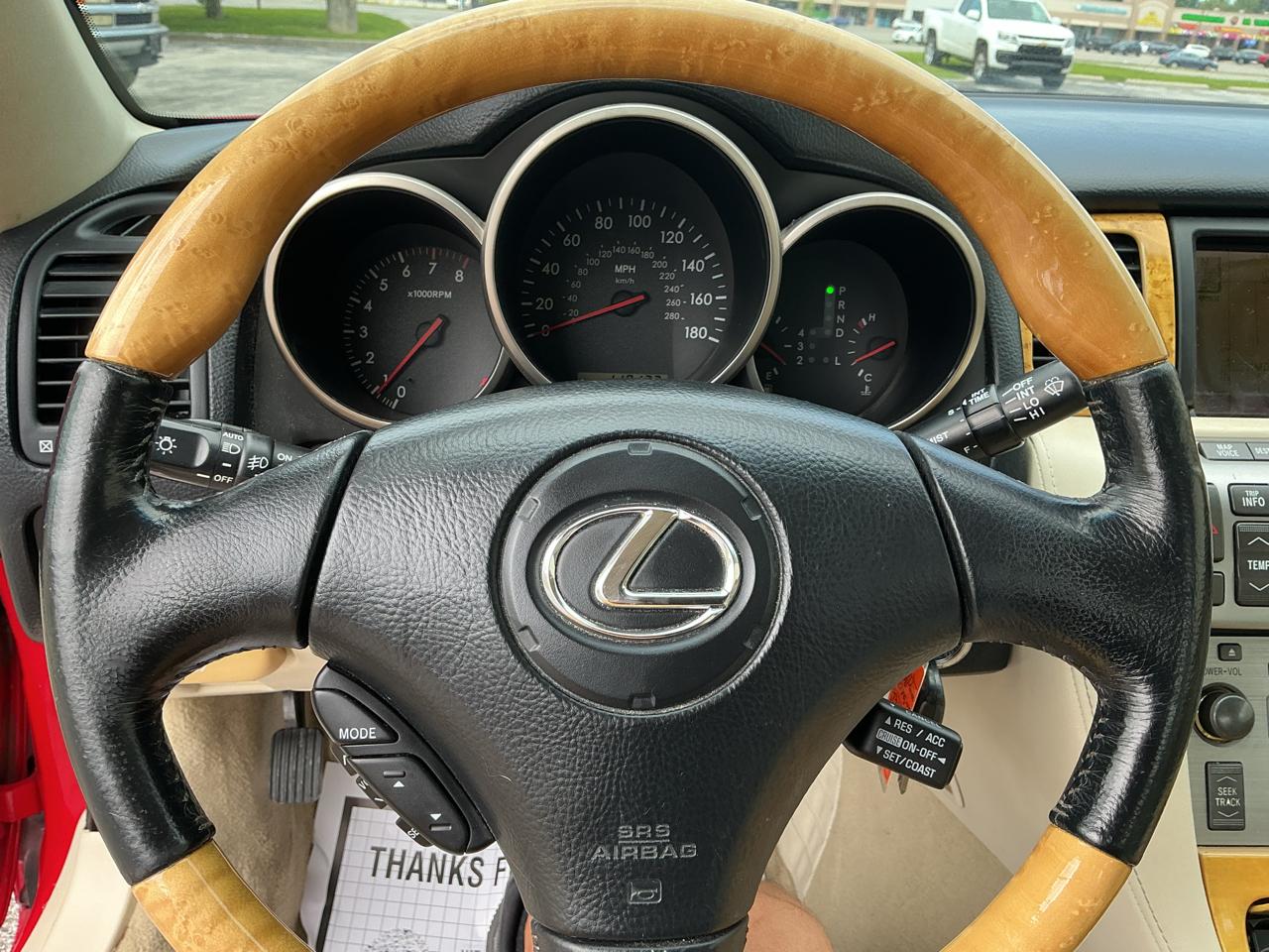 Lexus SC 430 Convertible 2003