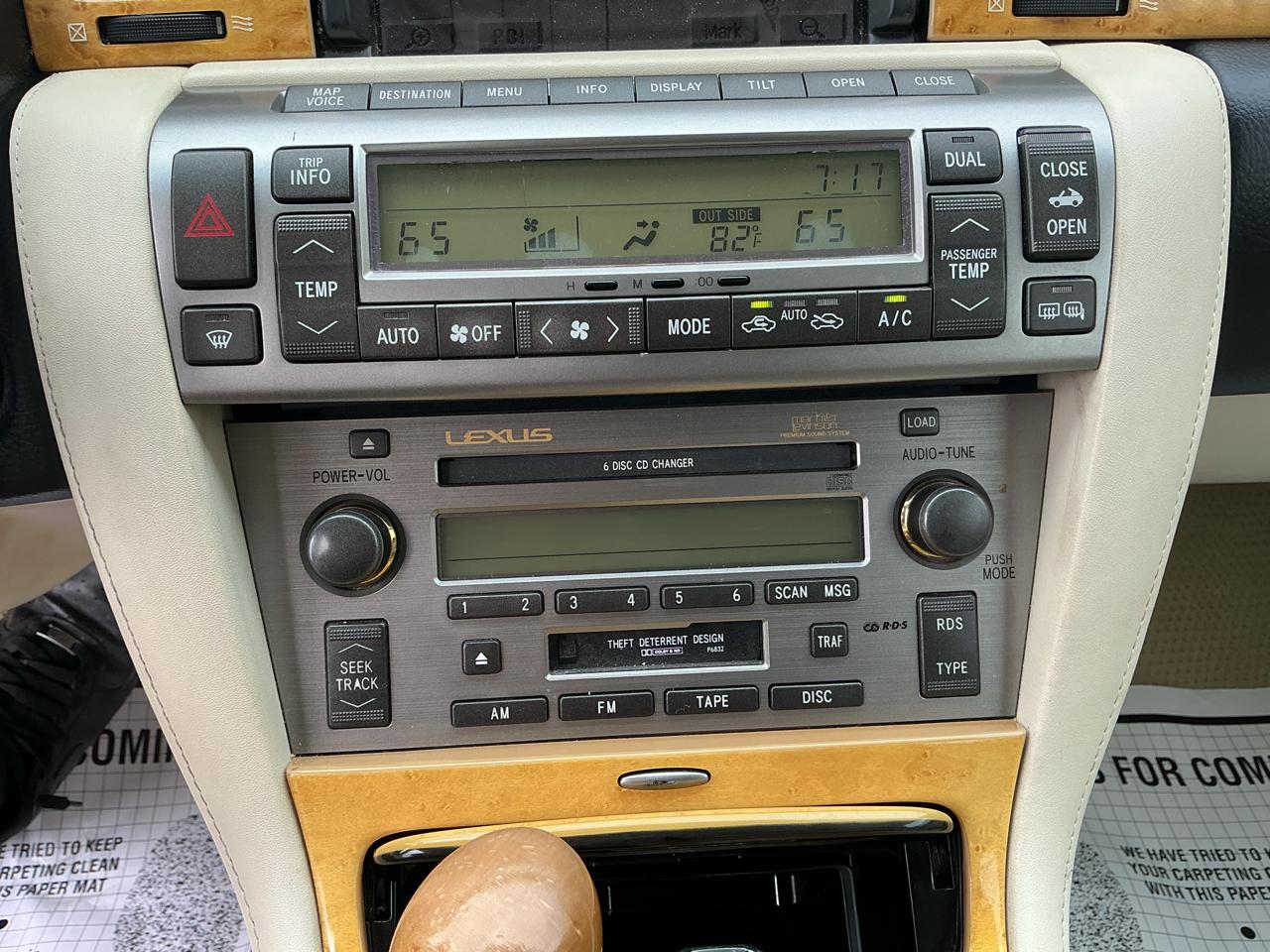 Lexus SC 430 Convertible 2003