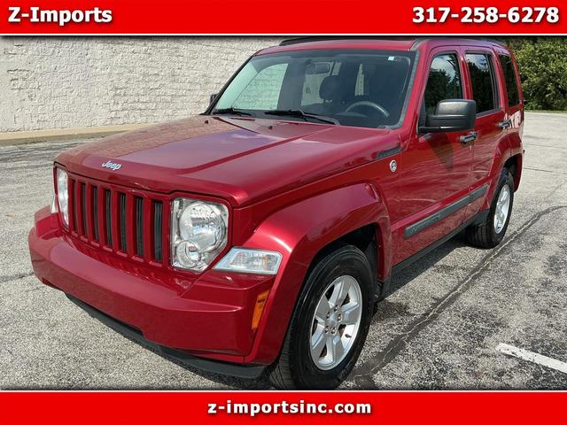 Red 2010 Jeep Liberty SUV / Crossover Four-Wheel Drive Automatic