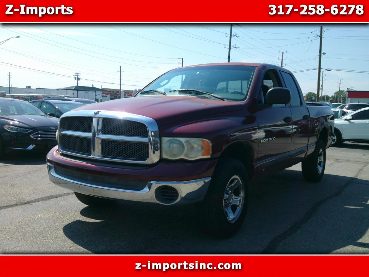 2002 Dodge Ram 1500 ST Quad Cab Short Bed 4WD