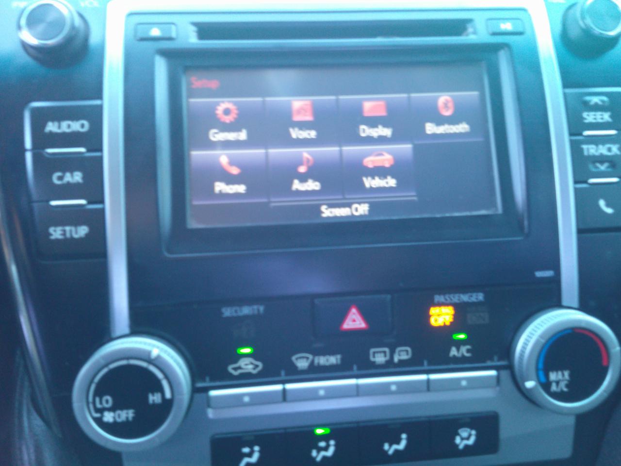 Toyota Camry SE Sport 2014