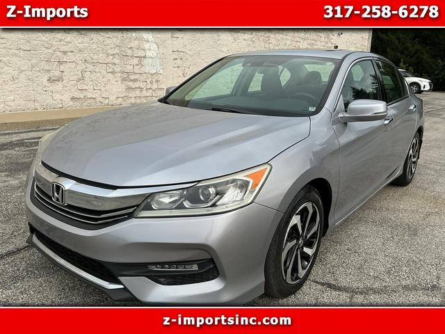 Silver 2016 Honda Accord Sedan Front-Wheel Drive Automatic