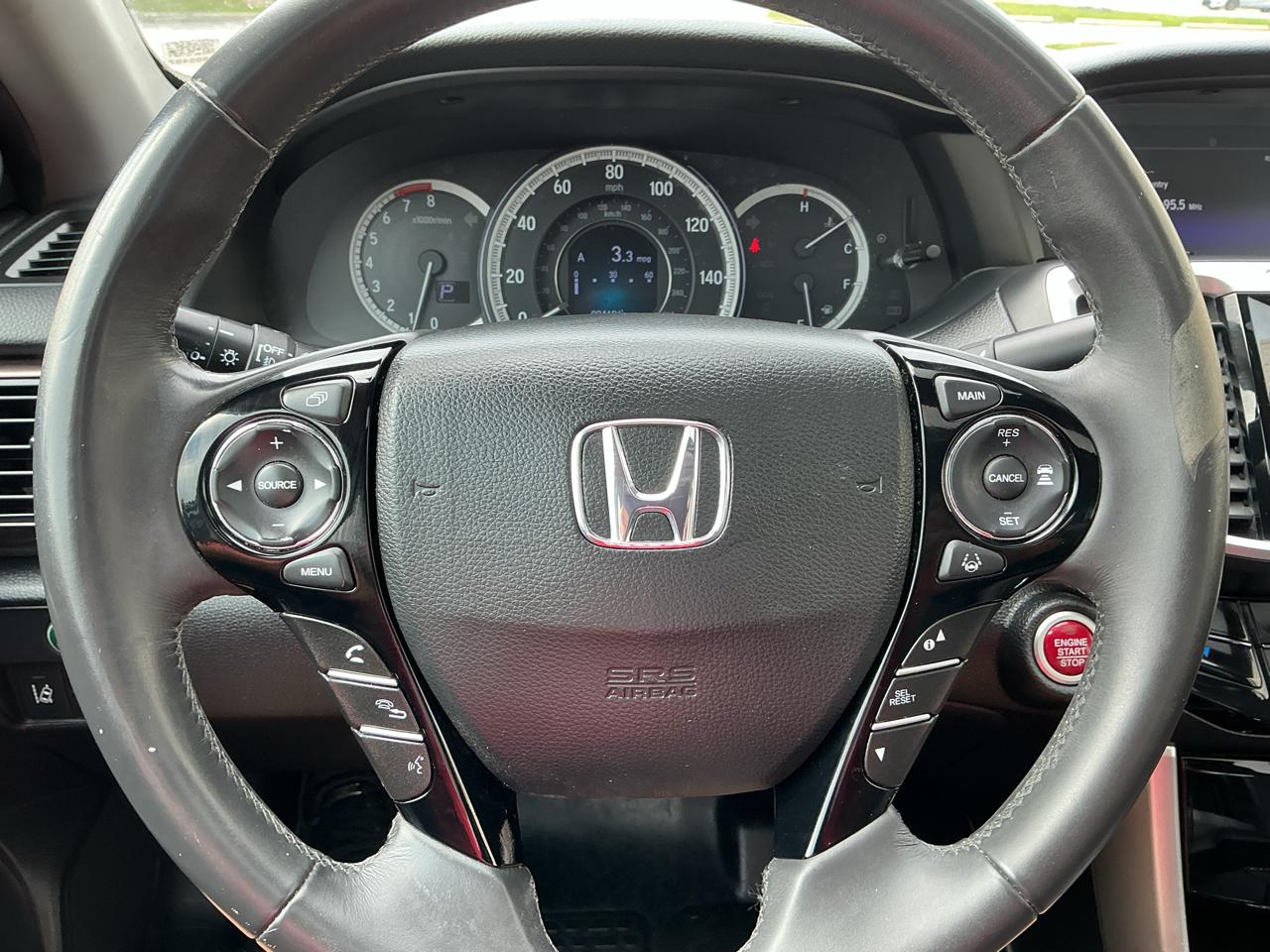 Honda Accord EX-L Sedan V6 CVT w/ Honda Sensing 6-Spd AT 2016
