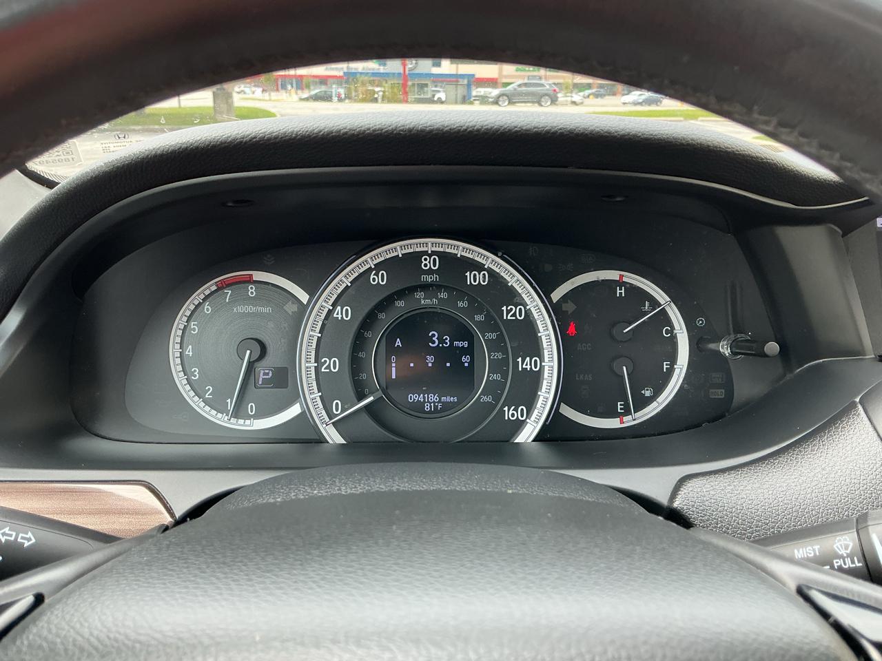 Honda Accord EX-L Sedan V6 CVT w/ Honda Sensing 6-Spd AT 2016