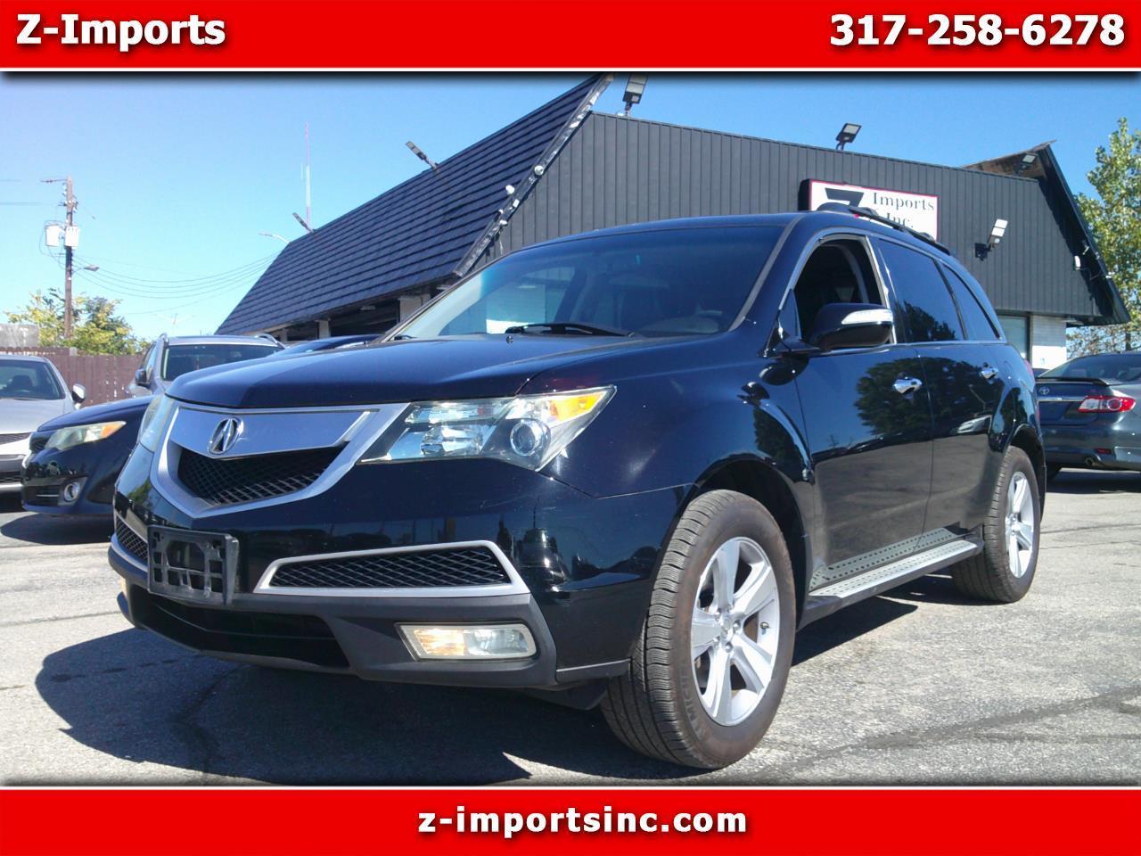 2013 Acura MDX 6-Spd AT w/Tech Package