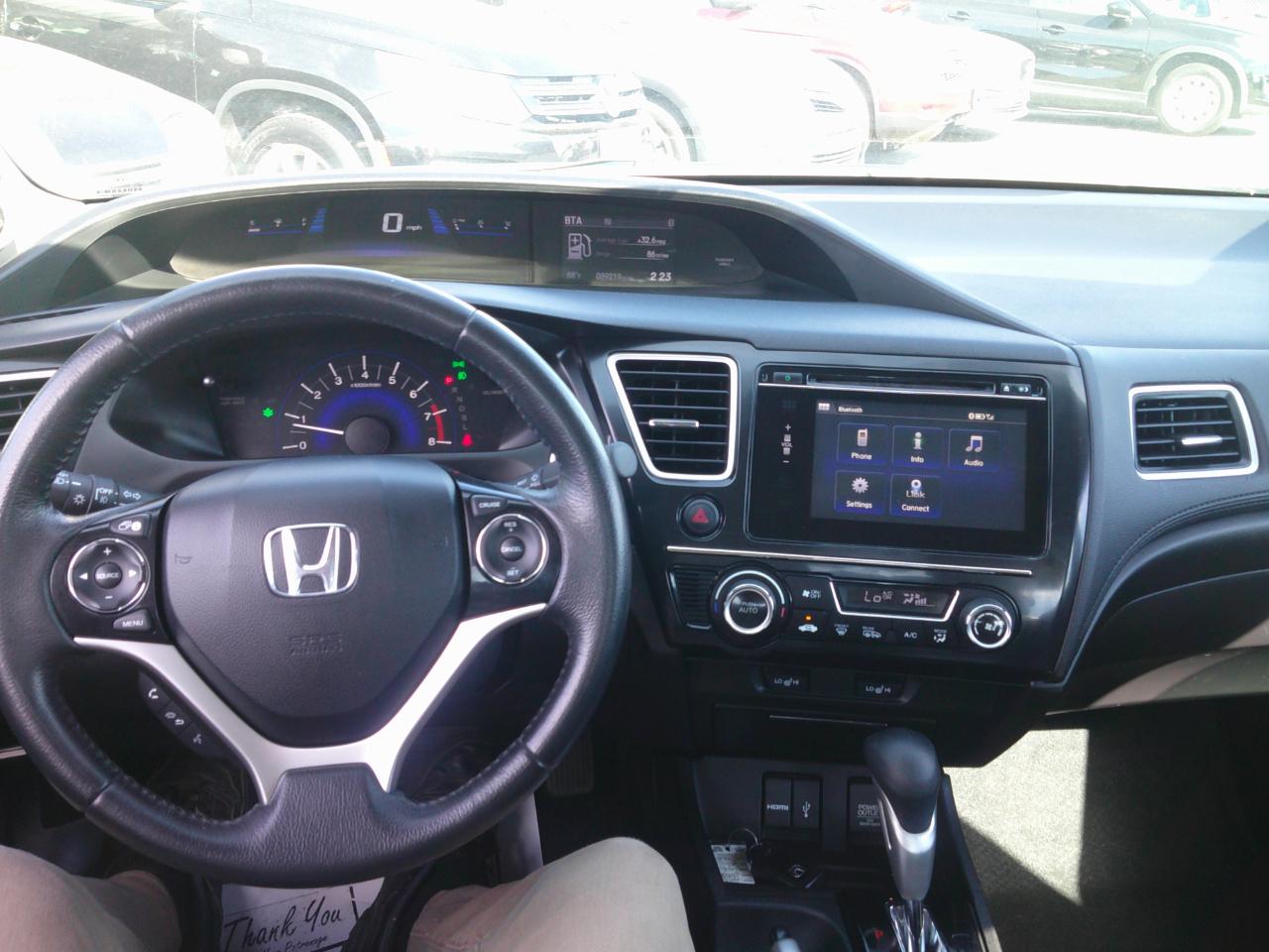 Honda Civic EX-L Sedan CVT 2014