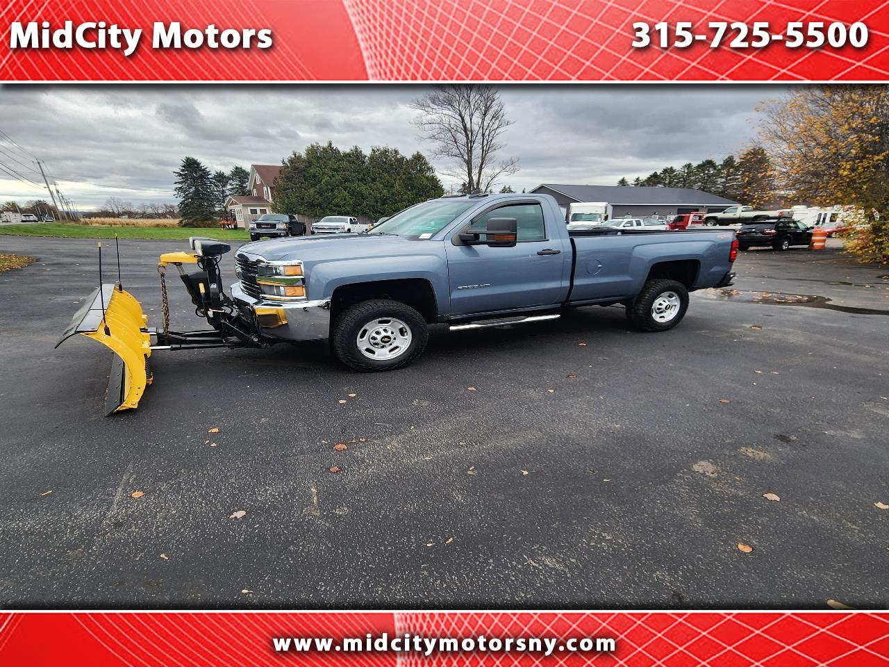 2016 Chevrolet Silverado 2500HD 4WD Reg Cab 133" Work Truck
