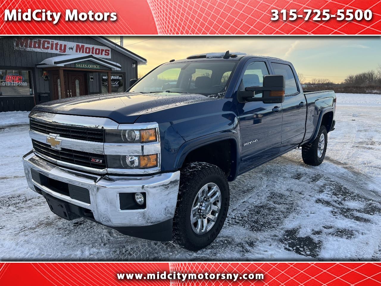 2016 Chevrolet Silverado 2500HD LT Crew Cab 4WD