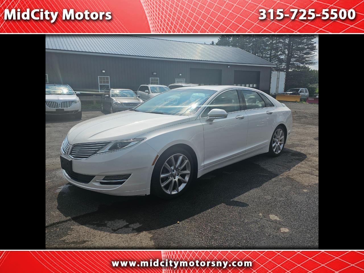 Lincoln MKZ Hybrid Sedan 2015