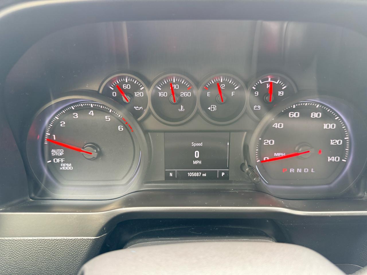 Chevrolet Silverado 1500 Custom Crew Cab Short Box 2WD 2021