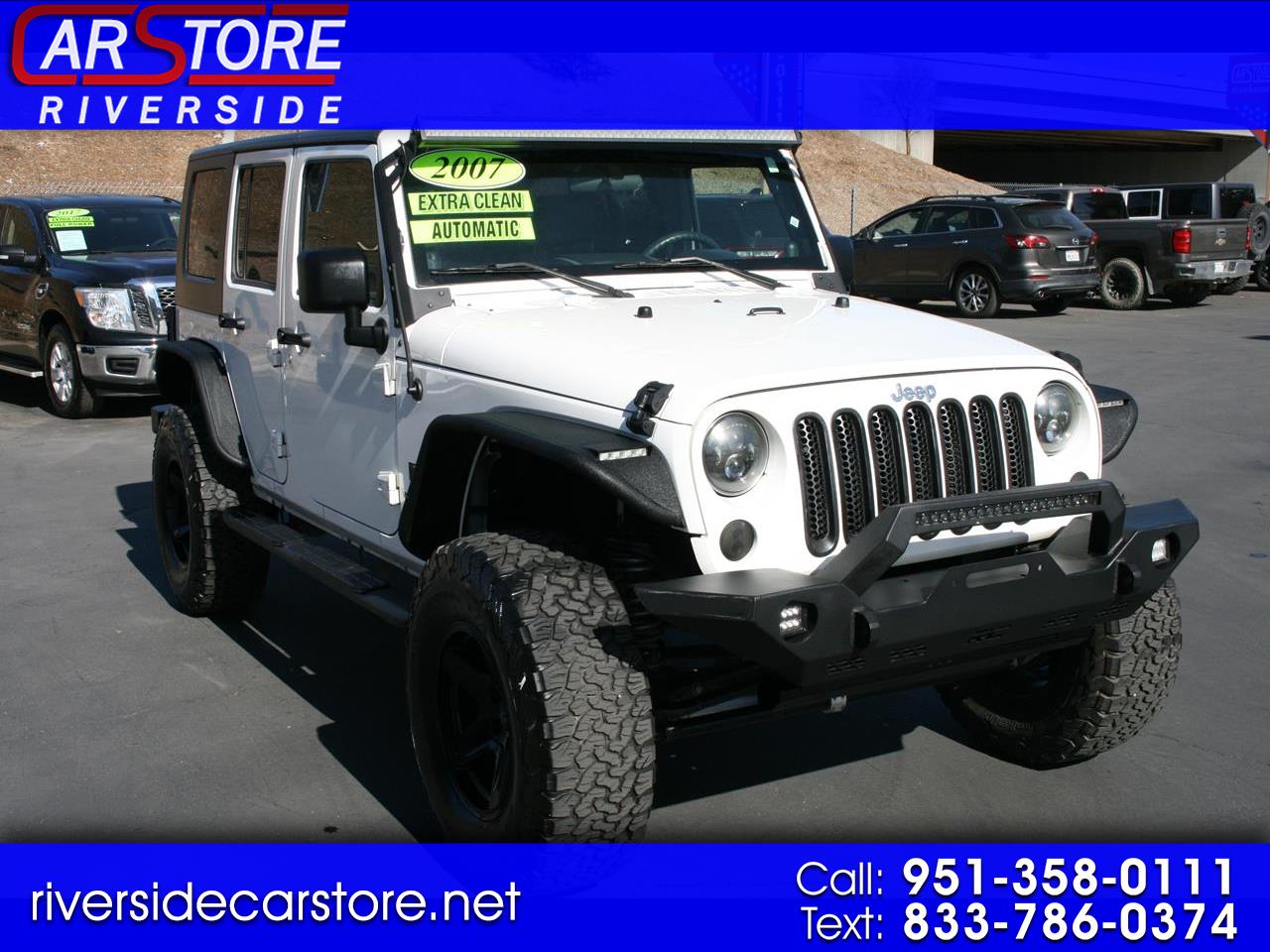 2007 Jeep Wrangler 4WD 4dr Unlimited X