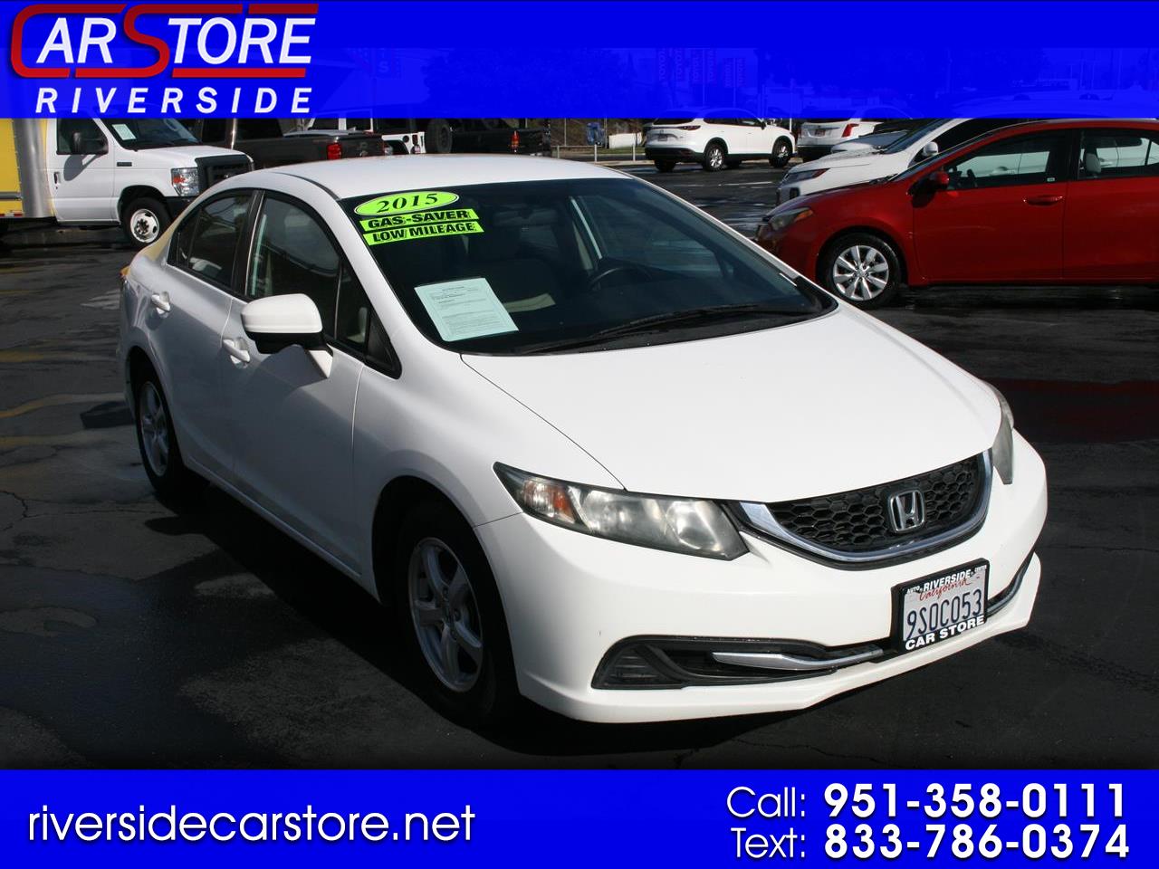 2015 Honda Civic Sedan 4dr Auto CNG