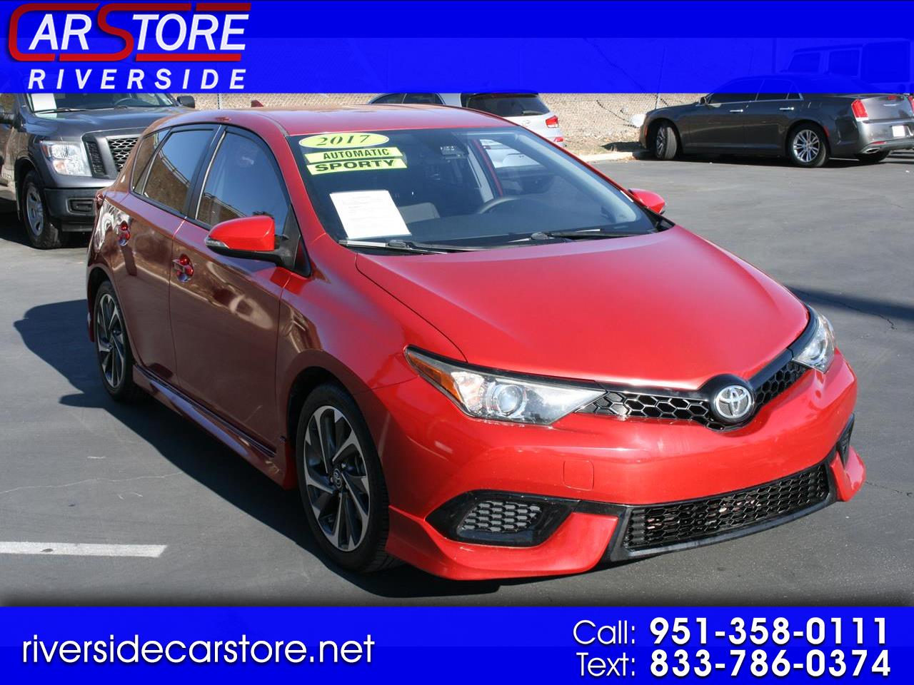 2017 Toyota Corolla iM CVT (Natl)