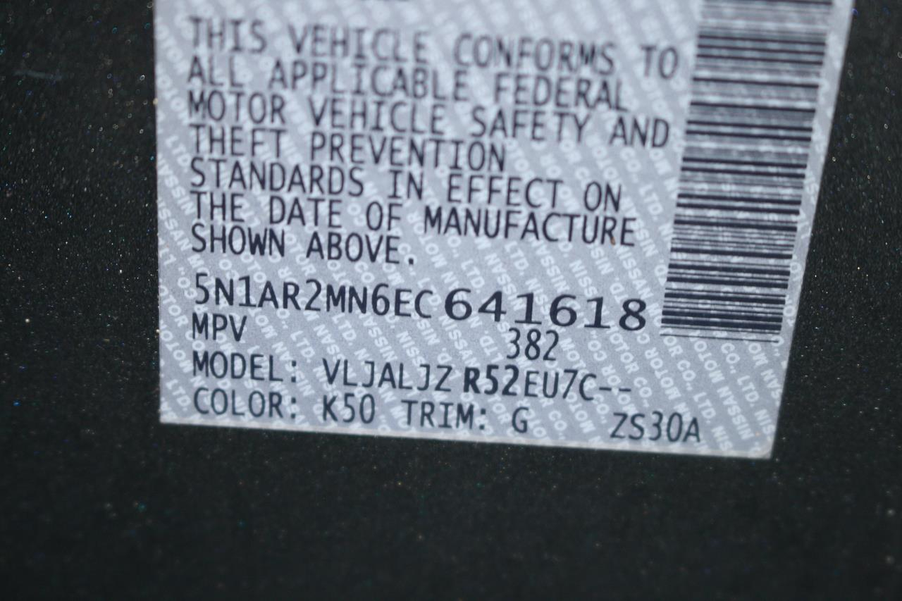 Nissan Pathfinder 2WD 4dr Platinum 2014