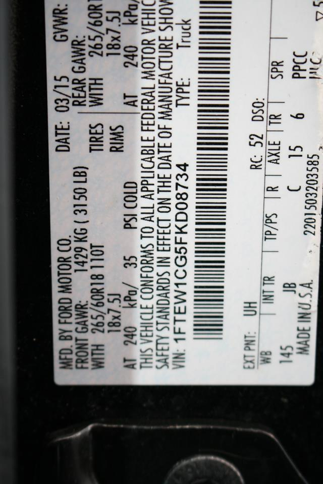 Ford F-150 2WD SuperCrew 157" XLT 2015