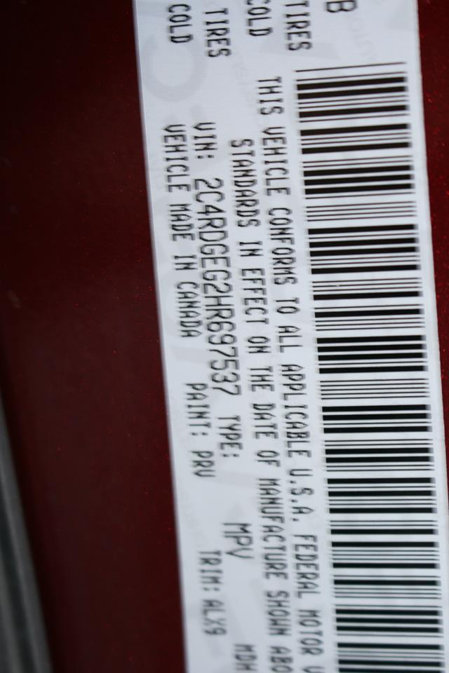 Dodge Grand Caravan GT Wagon Fleet 2017