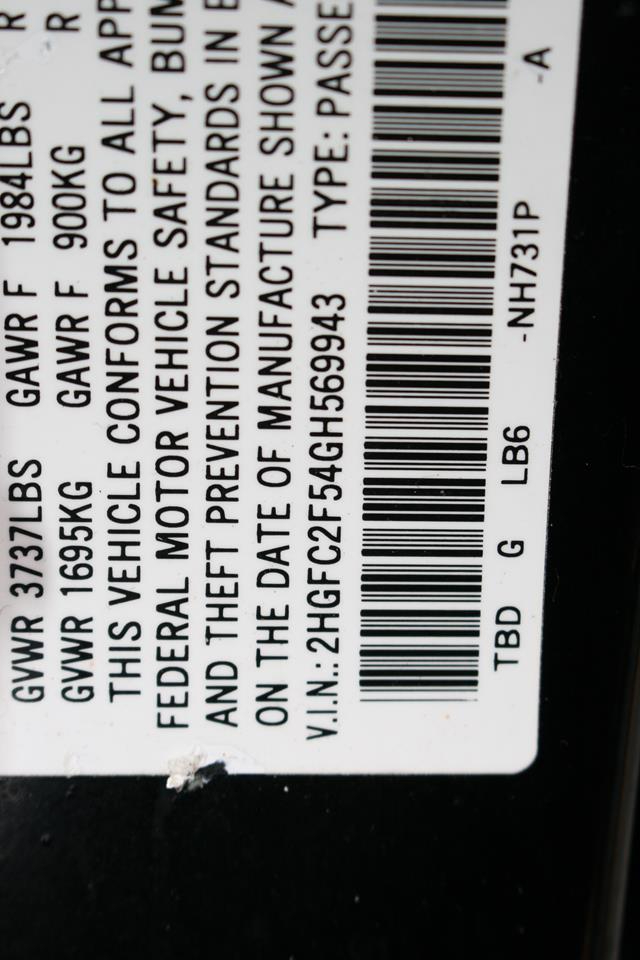 Honda Civic Sedan 4dr CVT LX 2016