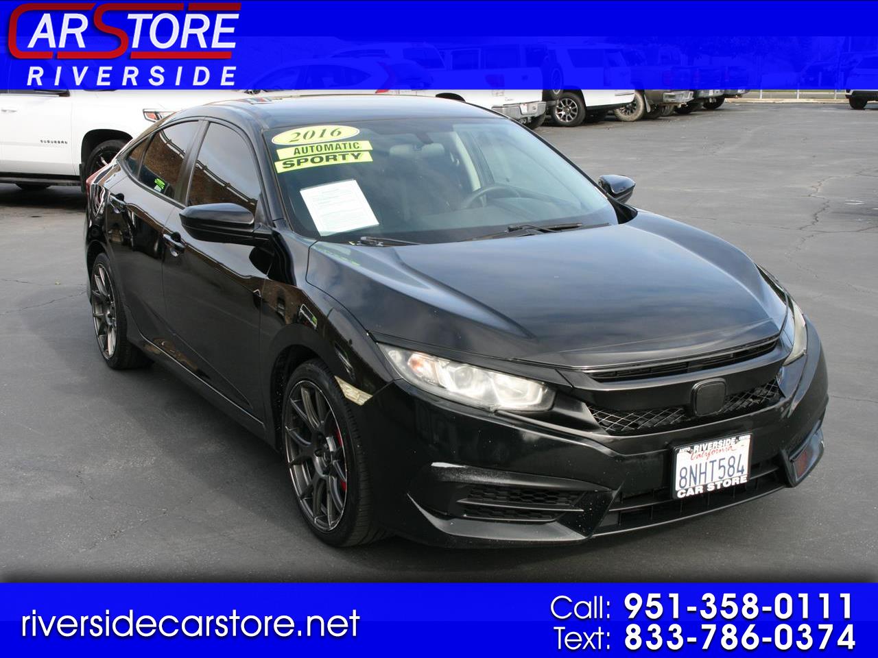 Honda Civic Sedan 4dr CVT LX 2016