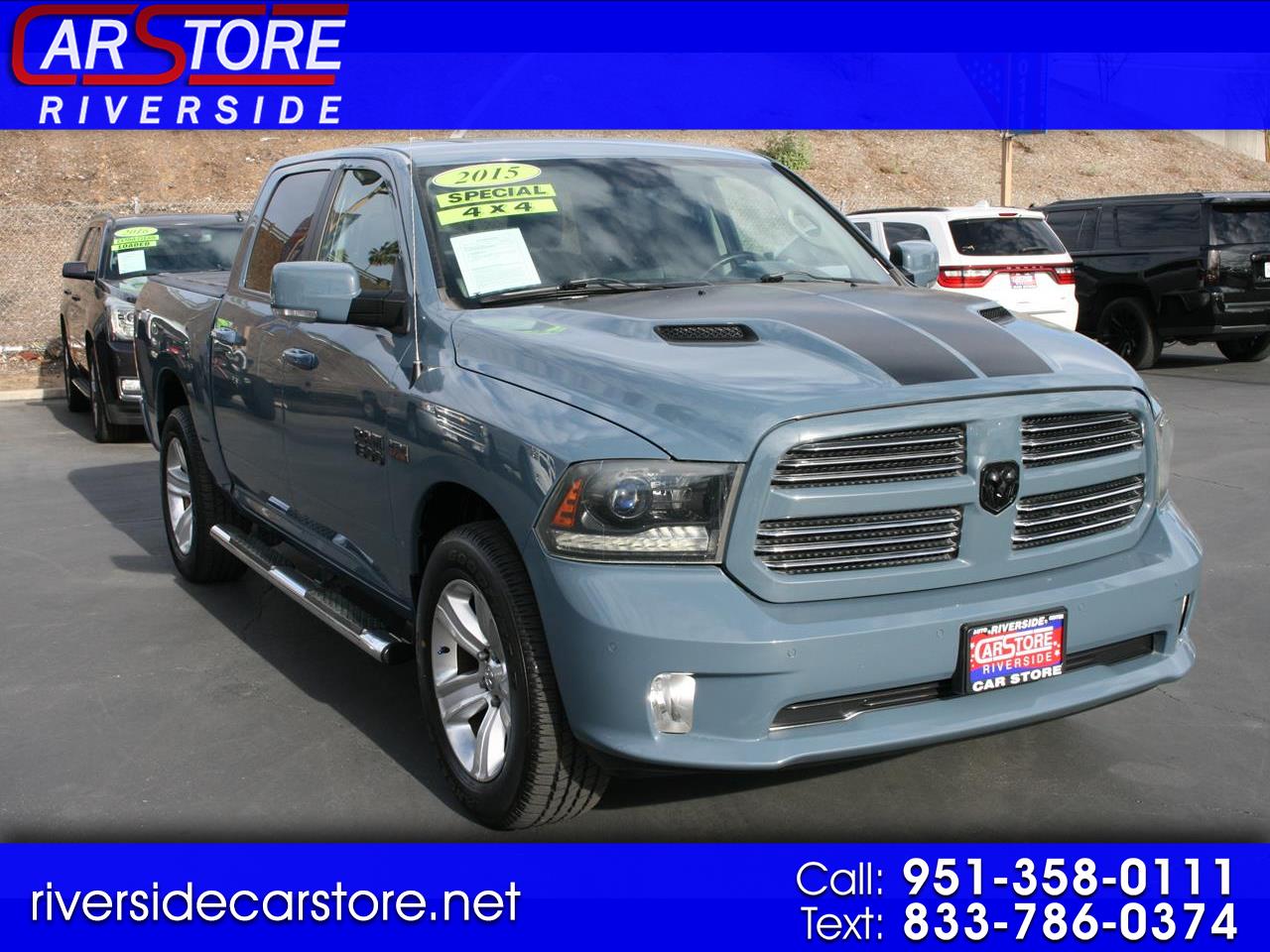 RAM 1500 4WD Crew Cab 140.5" Sport 2015