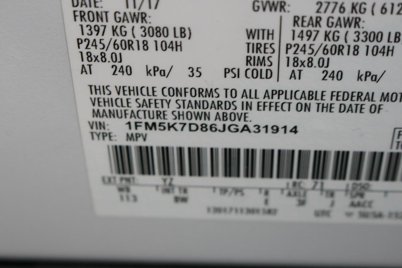 Ford Explorer XLT FWD 2018