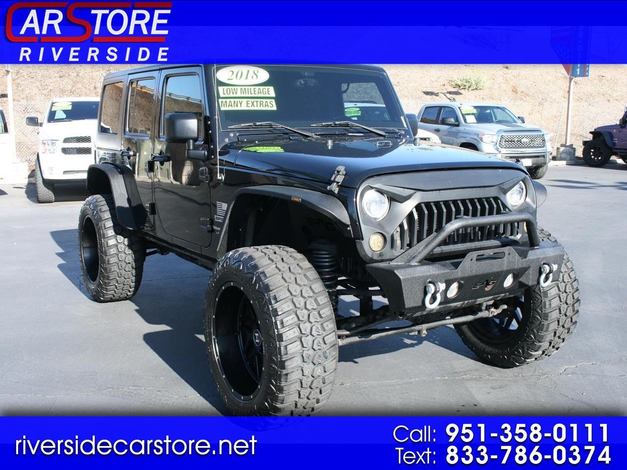 2018 Jeep Wrangler JK Unlimited Sport S 4x4