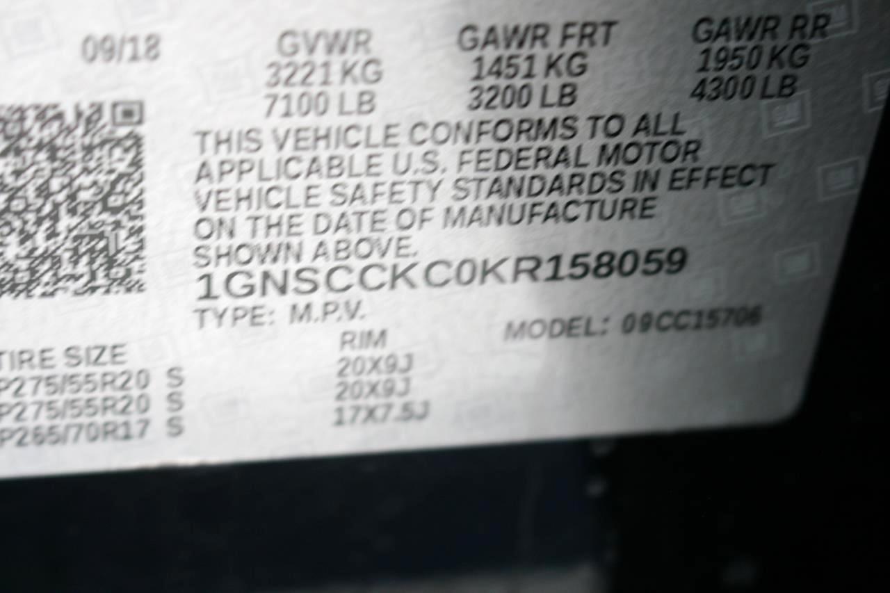 Chevrolet Tahoe 2WD 4dr Premier 2019