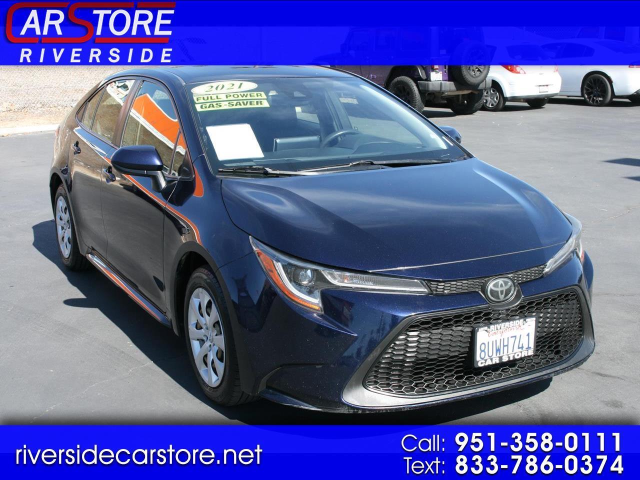 2021 Toyota Corolla LE CVT (Natl)