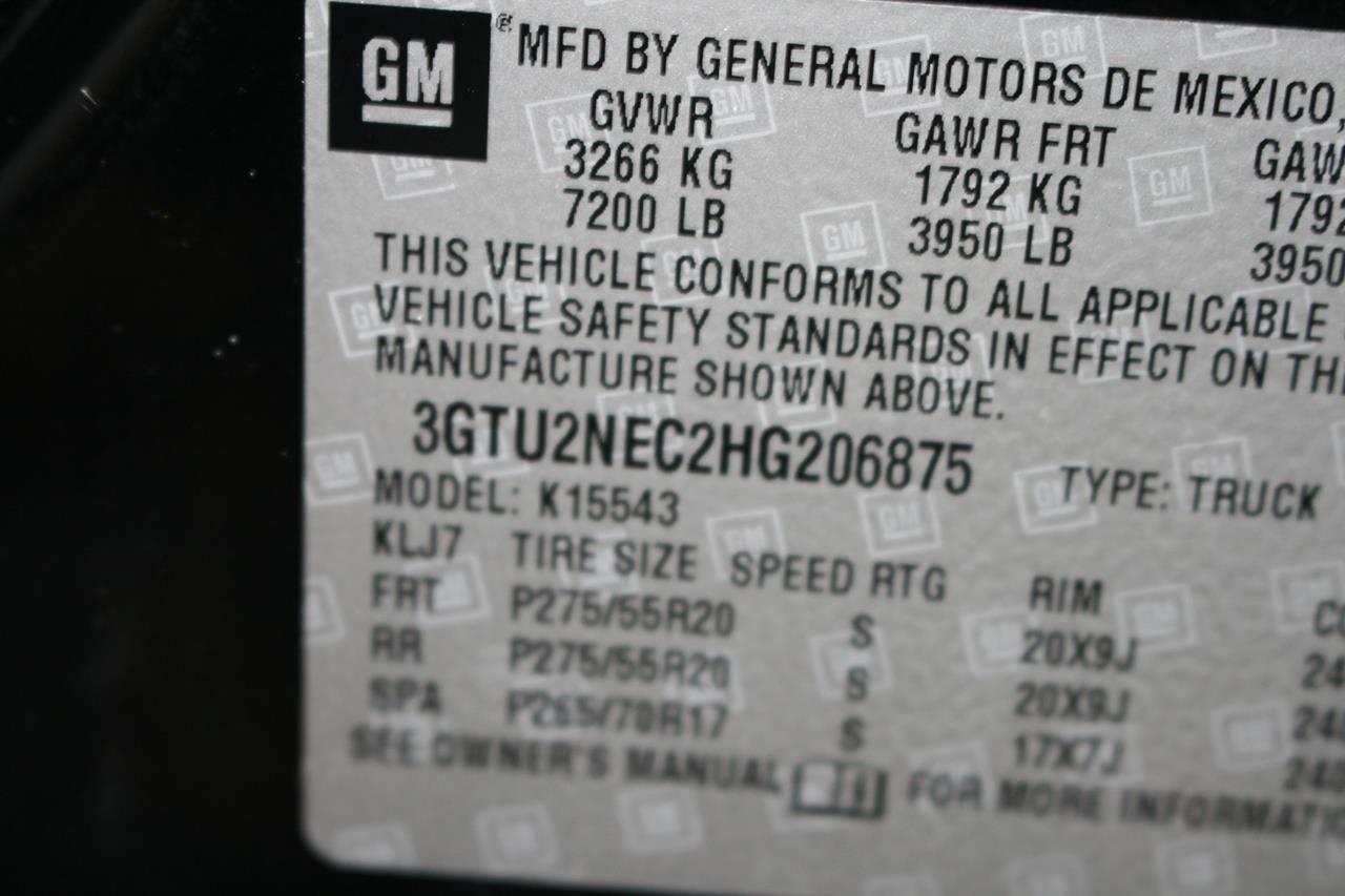 GMC Sierra 1500 4WD Crew Cab 143.5" SLT 2017
