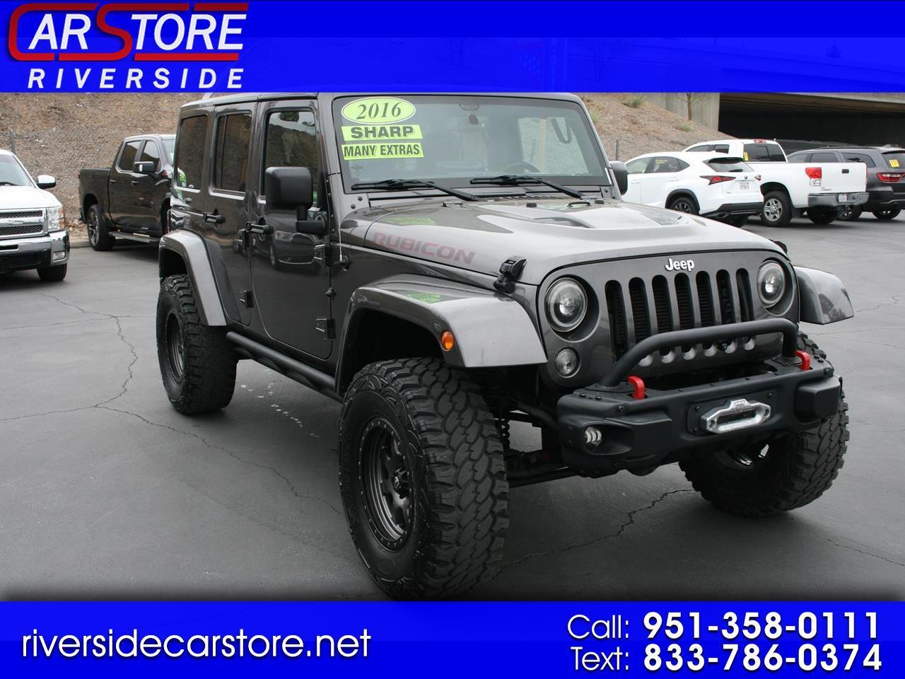 Jeep Wrangler Unlimited 4WD 4dr Rubicon Hard Rock 2016