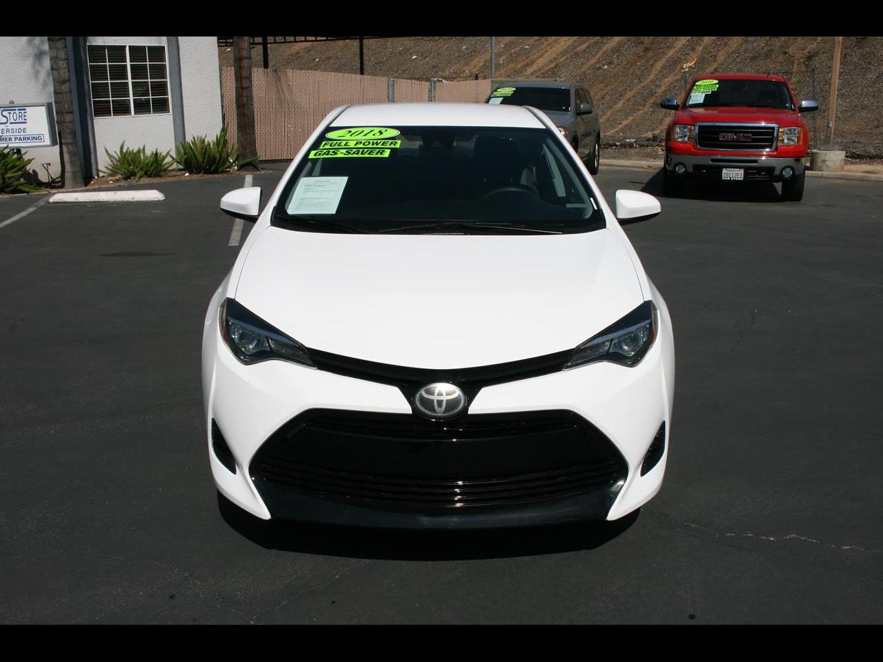 Toyota Corolla LE CVT (Natl) 2018