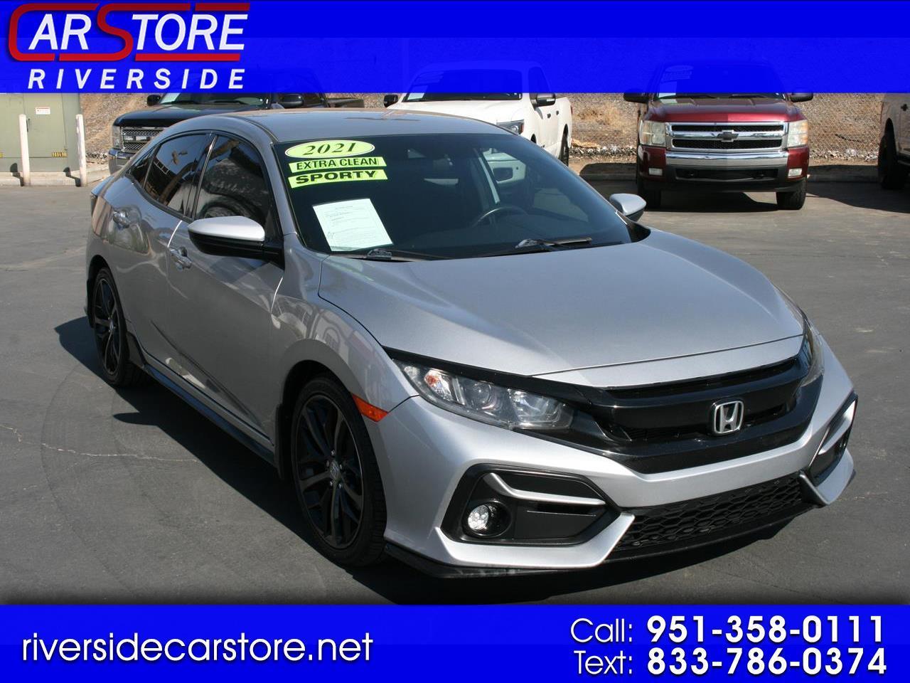 2021 Honda Civic Hatchback Sport CVT