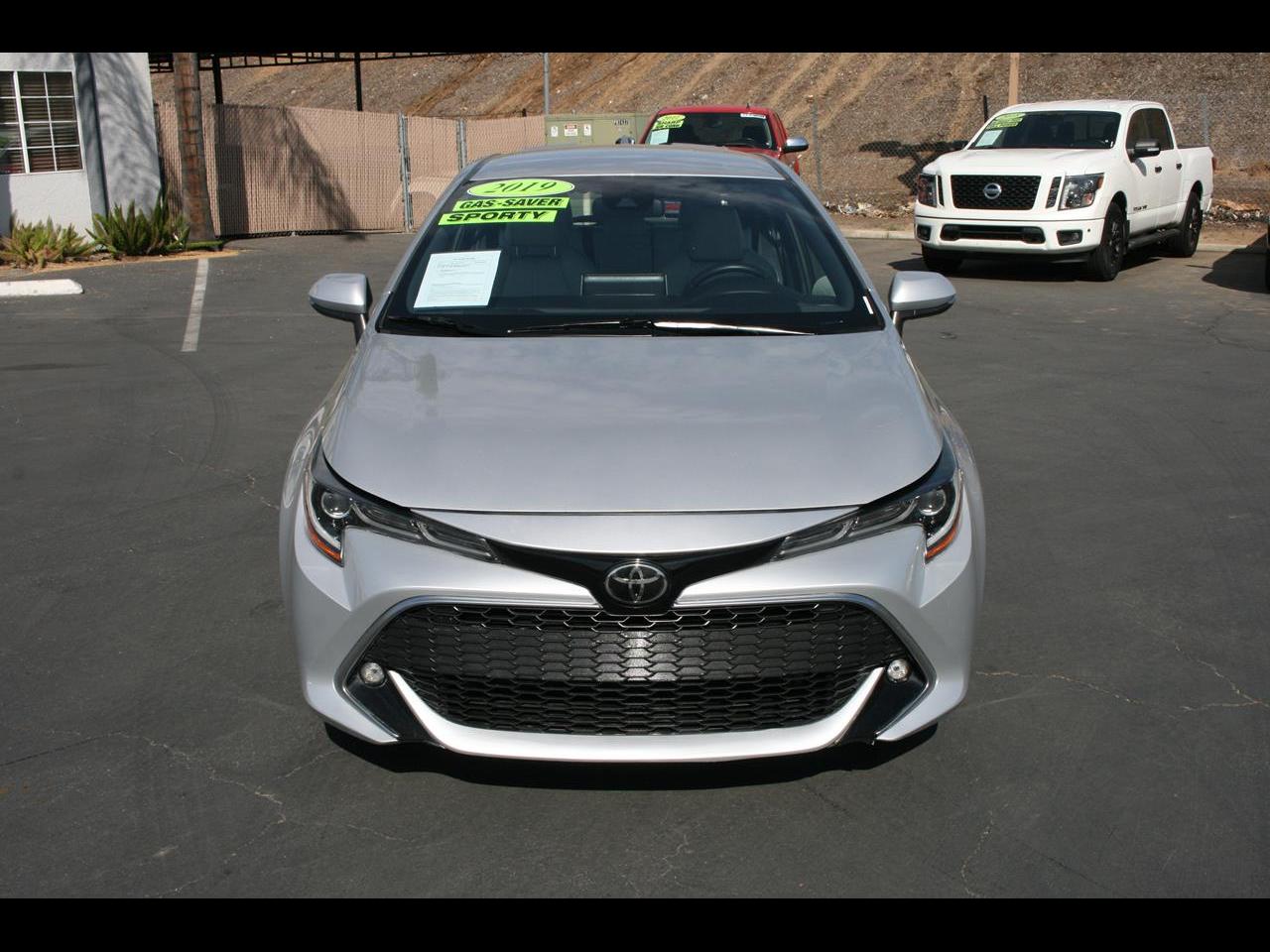 Toyota Corolla Hatchback XSE CVT (Natl) 2019