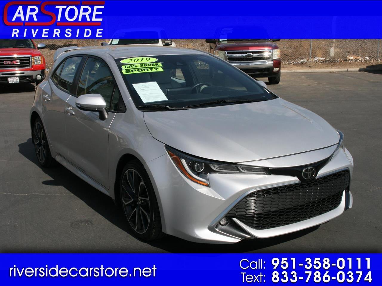 Toyota Corolla Hatchback XSE CVT (Natl) 2019