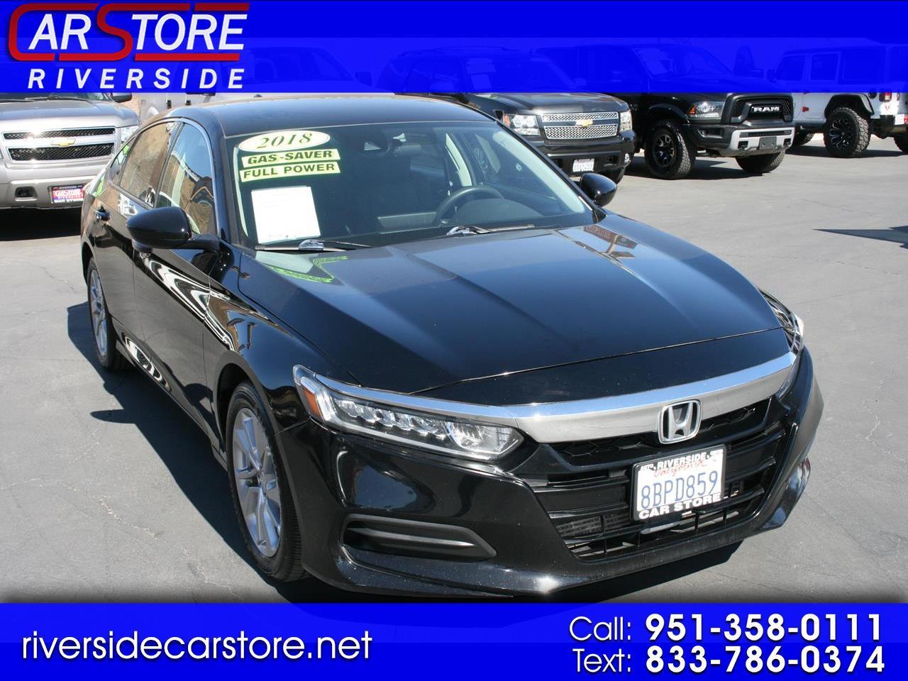 2018 Honda Accord Sedan LX 1.5T CVT