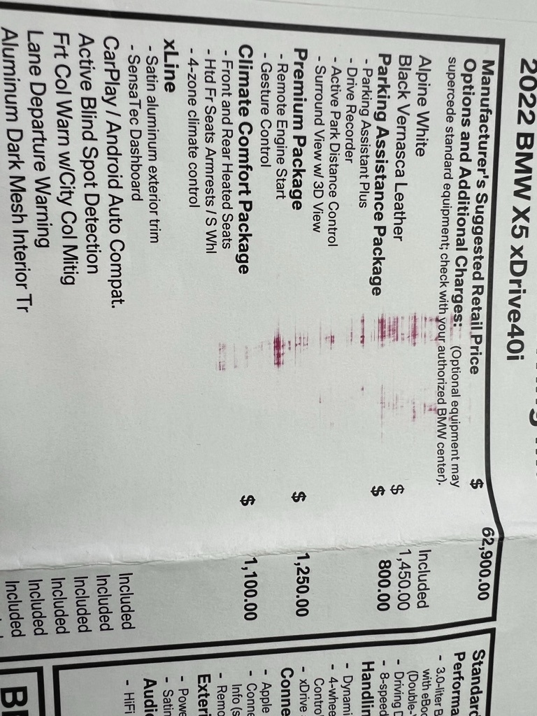 BMW X5 xDrive40i 2022