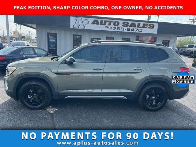 Green 2024 Volkswagen Atlas Peak Edition 4Motion SUV / Crossover 8-Speed Automatic