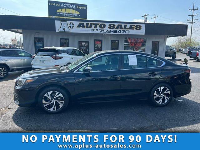 Black 2022 Subaru Legacy Premium AWD Sedan All-Wheel Drive Continuously Variable Transmission