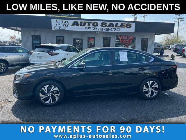 Black 2022 Subaru Legacy Premium AWD Sedan All-Wheel Drive Continuously Variable Transmission