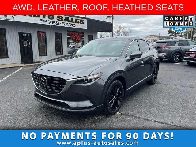 Gray 2023 Mazda CX-9 Touring Plus AWD SUV / Crossover All-Wheel Drive 6-Speed Automatic